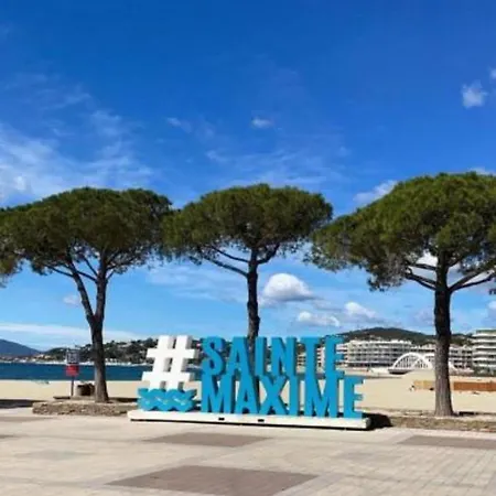 Apartment With Pool Magnificent Sea View 80m To Sainte-Maxime
