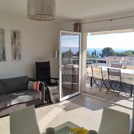With Pool Magnificent Sea View 80m To Apartment *