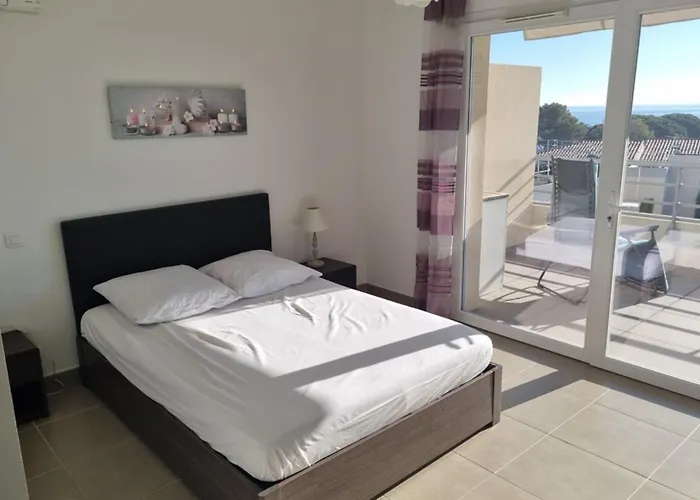 With Pool Magnificent Sea View 80m To Appartement Sainte-Maxime